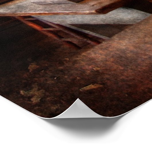 Poster Steampunk - L'Atelier (Coin)