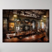 Poster Steampunk - L'Atelier (Devant)