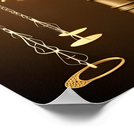 Poster Steampunk Libra (Coin)