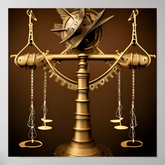 Poster Steampunk Libra (Devant)