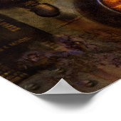 Poster Steampunk - Naval - Station de communication (Coin)