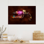 Poster Steampunk - Pistolet - Le neuraliseur (Cuisine)