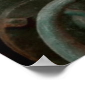 Poster Steampunk - Plomberie - Tuyaux et vannes (Coin)