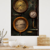 Poster Steampunk - Plumbing - Gaging success (Cuisine)