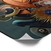 Poster Steampunk Queen Art (Coin)