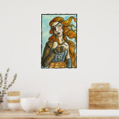 POSTER STEAMPUNK RENCONTRE BOTTICELLI (Cuisine)