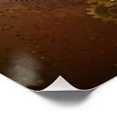 Poster Steampunk Rusty Background (Coin)