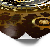 Poster Steampunk Rusty Background (Coin)