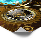 Poster Steampunk Rusty Background (Coin)