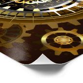 Poster Steampunk Rusty Background (Coin)