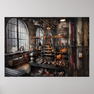 Poster Steampunk - Salle - Studio Steampunk