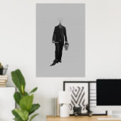 Poster Steampunk Science Fiction Robot Cyborg Meurtre (Bureau à domicile)