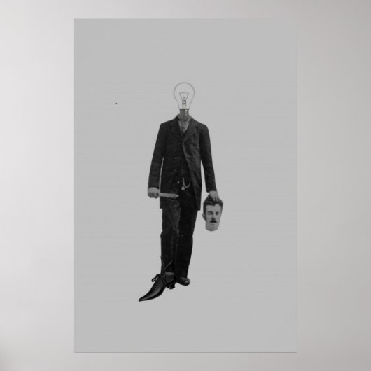 Poster Steampunk Science Fiction Robot Cyborg Meurtre (Devant)