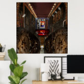 Poster Steampunk - Société dystopique (Bureau à domicile)