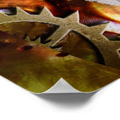 Poster Steampunk - Spiral - Time Iris (Coin)