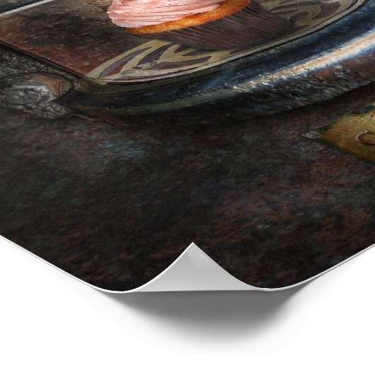 Poster Steampunk - surcharge d'informations (Coin)