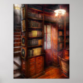 Poster Steampunk - The semi-private study (Devant)
