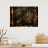 Poster Steampunk - Vérifiez votre pression (Cuisine)