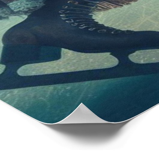 Poster Steampunk Victorian Fantasy Winter Messenger (Coin)