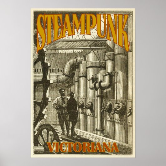 Poster Steampunk Victoriana (Devant)