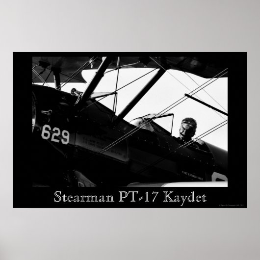 Poster Stearman PT-17 Kaydet (Devant)