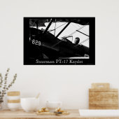 Poster Stearman PT-17 Kaydet (Cuisine)
