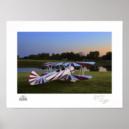 Poster Stearman's Pond Gallery (Devant)