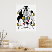 Poster Steele Family Crest (Cuisine)