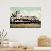 Poster Steeplechase Pier, Atlantic City NJ 1909 (Cuisine)