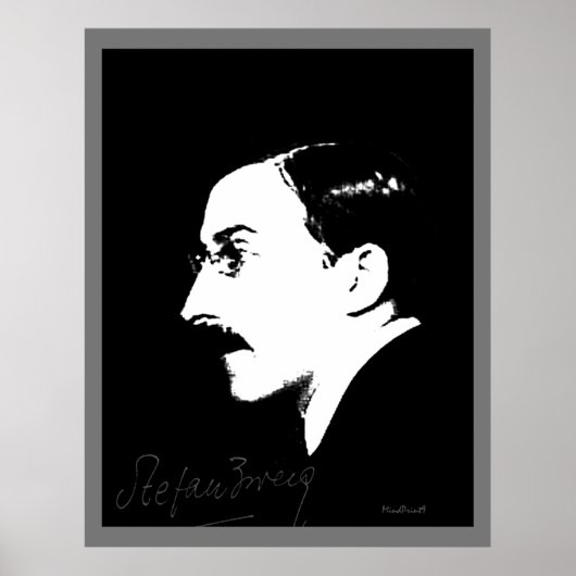 Poster Stefan Zweig (Devant)