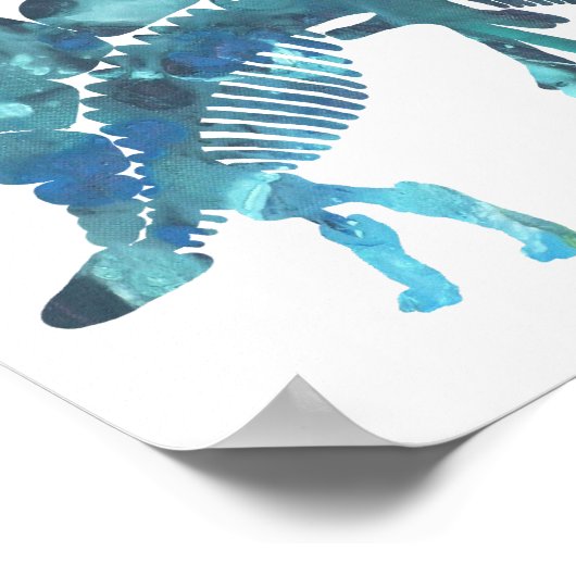 Poster Stégosaure (Coin)