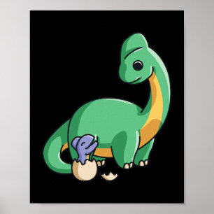 Poster Stegosaurus Dinosaur Petits Dino Dinosaur Garçons