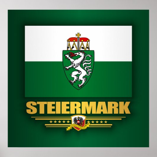 Poster Steiermark (Styrie) (Devant)
