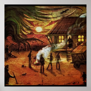 Poster Steinbeck 'Raisins de la Colère'