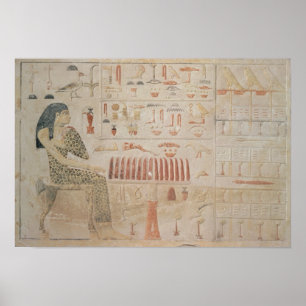 Poster Stela de la princesse Nefertiabet