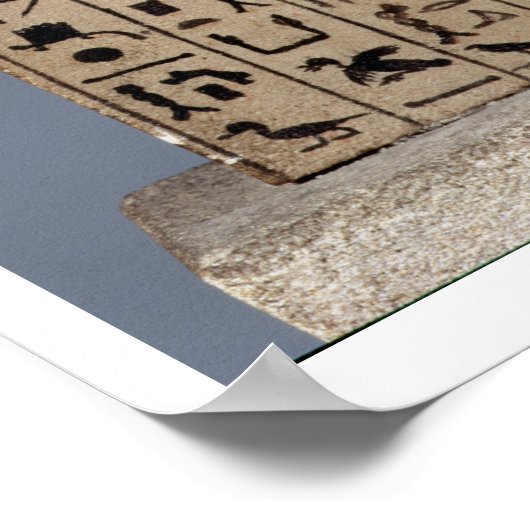 Poster Stela to the Apis bull (painted limestone) (Coin)