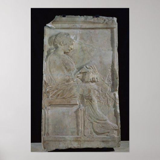 Poster Stele de Philis, fille de Cleomenes (Devant)