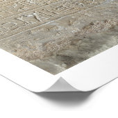 Poster Stele des colliers, Hormin recevant l'or (Coin)