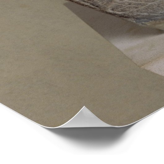 Poster Stele représentant le dieu de la tempête Adad (Coin)