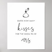Poster STELLA Combien De Baisers Fête des mariées Jeu (Devant)