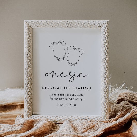 Poster STELLA Décorez une tenue de bébé