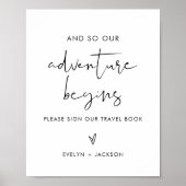 Poster STELLA Mariage Travel Book Guides Book Sign (Devant)