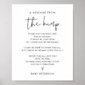 Poster STELLA Un Message Du Signe Bump (Devant)