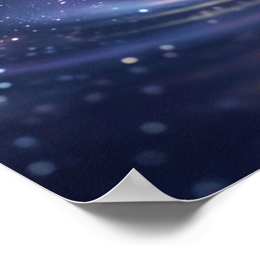 Poster Stellar Dragonfly Cosmic Glow (Coin)