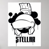 Poster Stellar MARVIN LE MARTIAN™ (Devant)