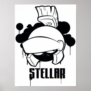 Poster Stellar MARVIN LE MARTIAN™