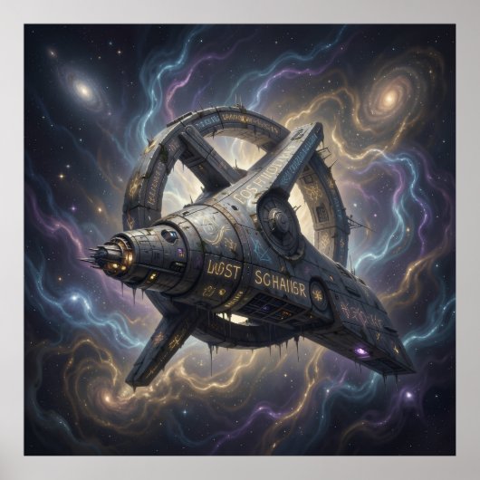 Poster Stellar Path – Journey Through the Universe´7 (Devant)