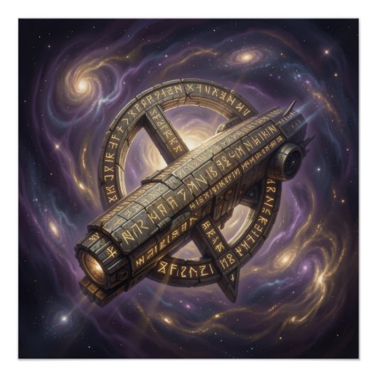 Poster Stellar Path – Journey Through the Universe´9 (Devant)