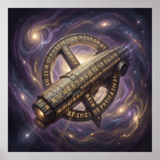 Poster Stellar Path – Journey Through the Universe´9 (Devant)