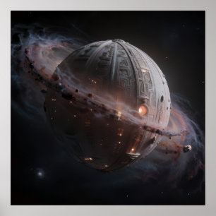 Poster Stellar Path – Voyage à travers l'univers